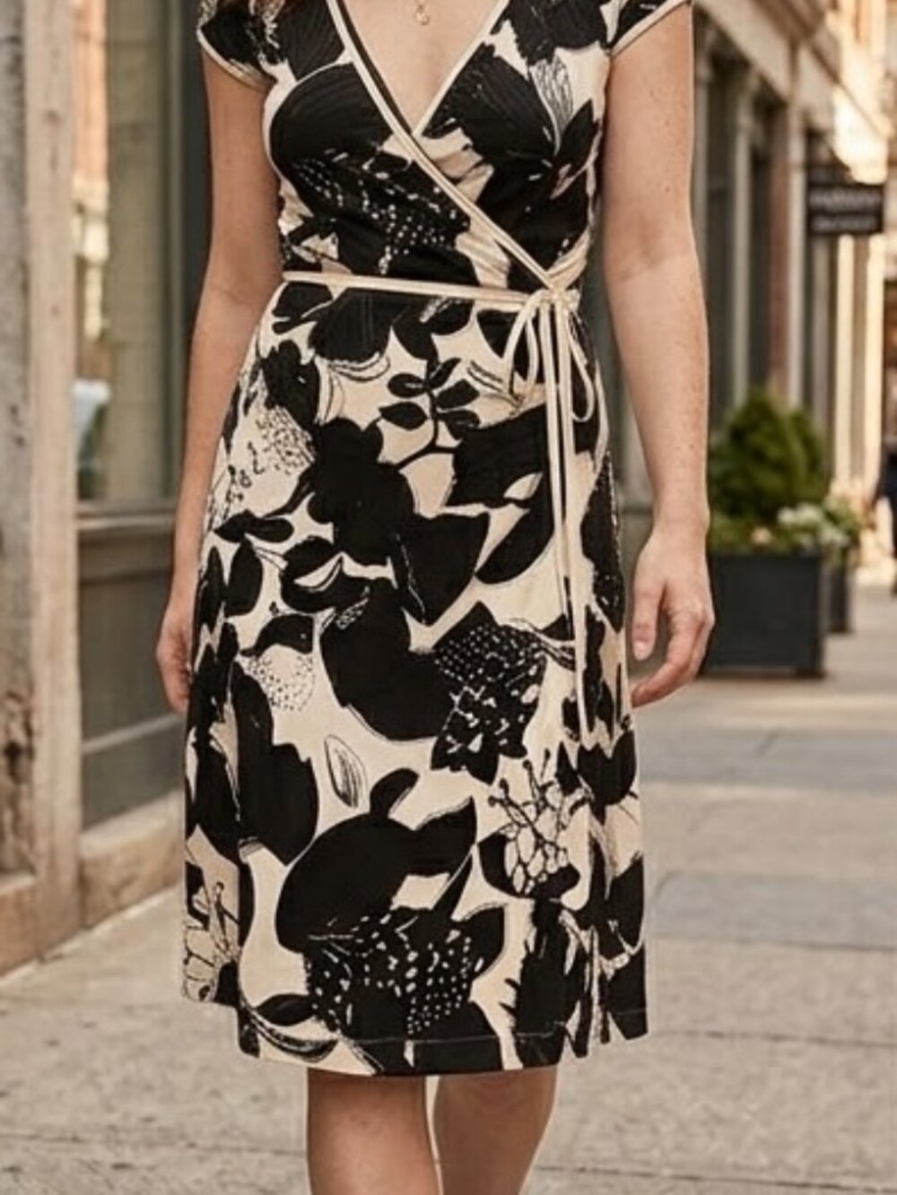Faux Wrap Print